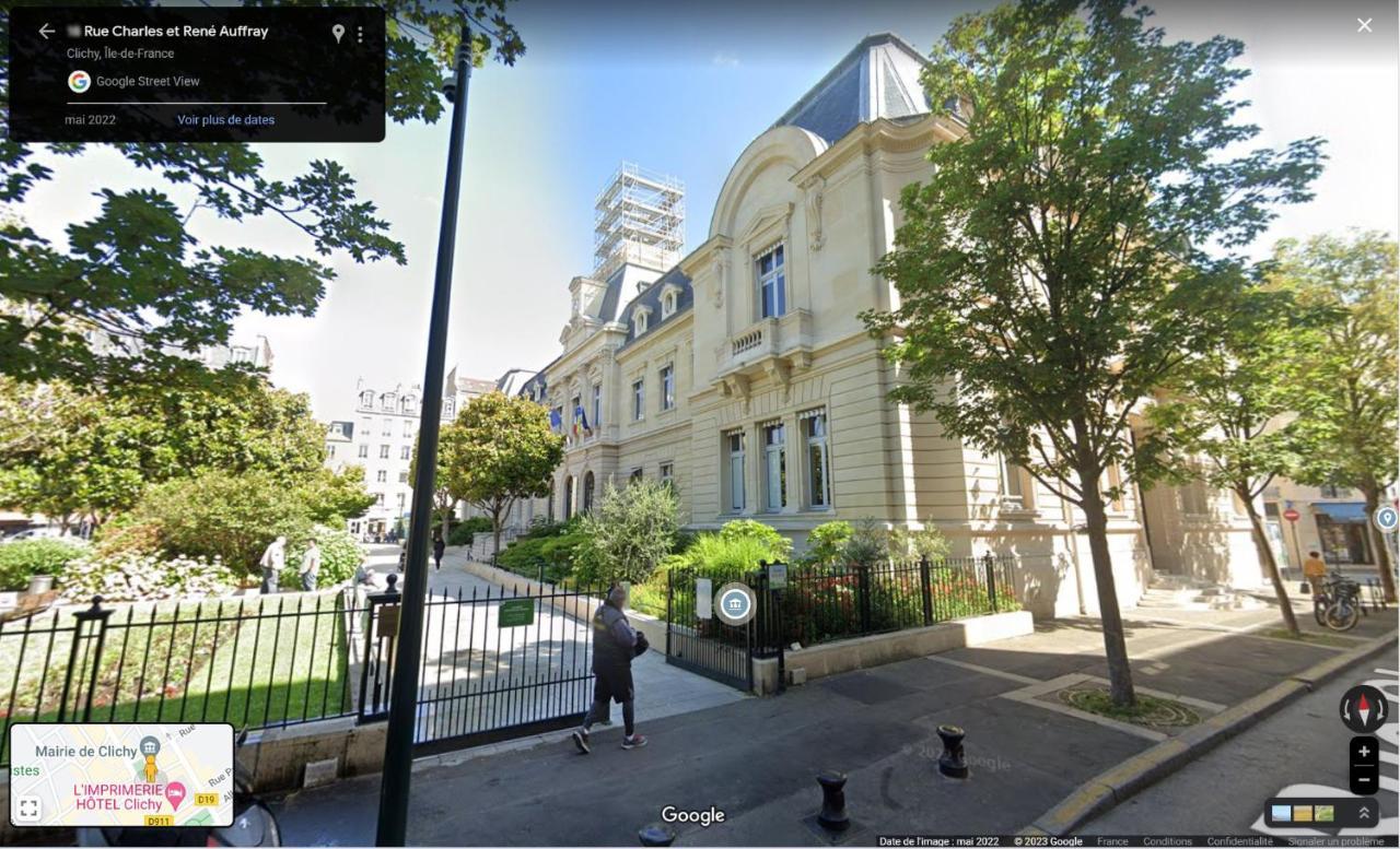 Tres Beau 2P Avec Vaste Sejour Ensoleille - A 50 M Du Metro Du Marche Et De La Mairie Apartment Clichy Exterior photo